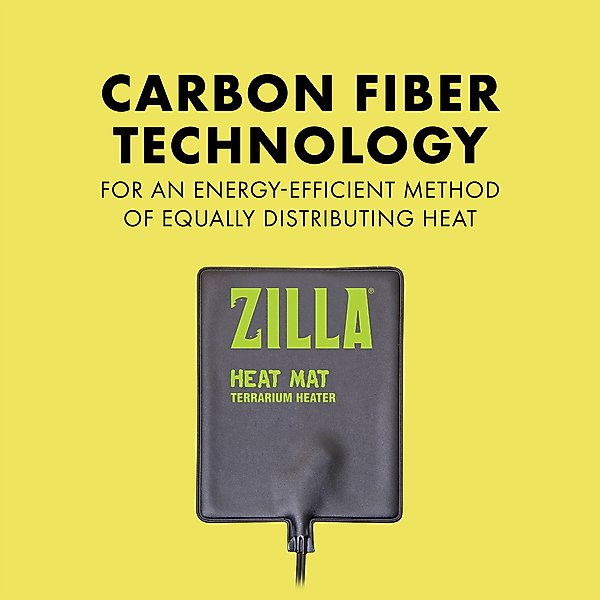 Show full view: Zilla Terrarium Heat Mat Reptile Heater, 8-watt slide 2 of 12