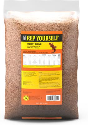 Show full view: Zilla Ground English Walnut Shell Reptile Bedding, 5-qt bag slide 5 of 12