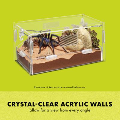 Show full view: Zilla Micro Habitat Terrariums with Locking Latch Terrestrial, Small slide 7 of 11