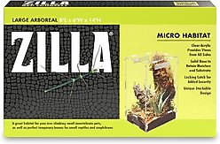 Zilla Micro Habitat Terrariums with Locking Latch Arboreal, Large