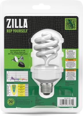 Show full view: Zilla Fluorescent Coil Bulb Tropical, 20 Watts slide 5 of 10