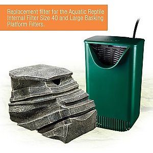 Zilla Reptile Terrarium Filter Replacement Cartridges, 3 count, Large