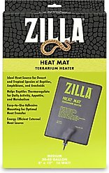 Zilla Terrarium Heat Mat Reptile Heater, 16-watt