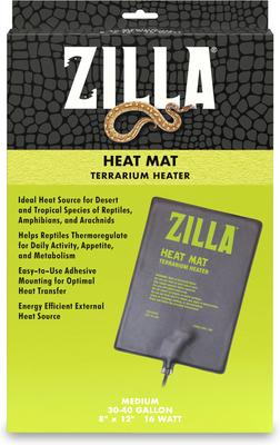 ZILLA Terrarium Heat Mat Reptile Heater, 16-watt - Chewy.com