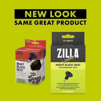 Show full view: Zilla Night Black Reptile Basking Bulb, 150-watt slide 2 of 10