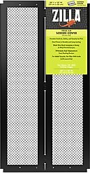 Zilla Fresh Air Screen Cover with Center Hinge for Terrariums, 20-in