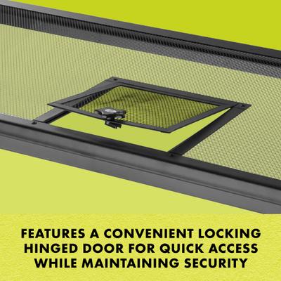 Show full view: Zilla Fresh Air Screen Cover with Hinged Door for Terrariums, 20-in slide 5 of 11