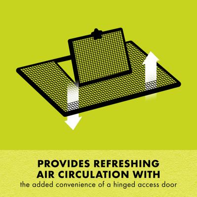 Show full view: Zilla Fresh Air Screen Cover with Hinged Door for Terrariums, 20-in slide 2 of 11