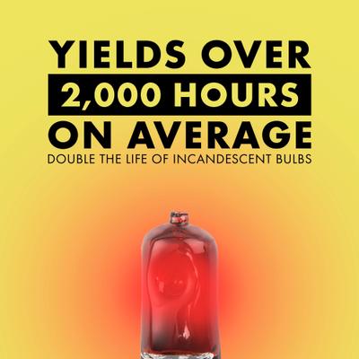 Show full view: Zilla Light & Heat Mini Halogen Bulb for Reptile Terrariums, Night Red, 50 Watts slide 6 of 11