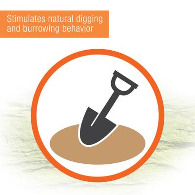 Show full view: Zilla Ground English Walnut Shell Reptile Bedding, 5-qt bag slide 8 of 12