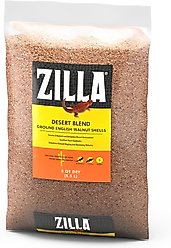 Zilla Ground English Walnut Shell Reptile Bedding, 5-qt bag slide 1 of 9
