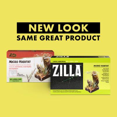 Show full view: Zilla Micro Habitat Terrariums with Locking Latch Arboreal, Large slide 2 of 11