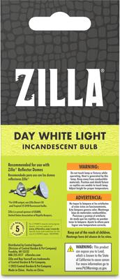 Show full view: Zilla Day White Reptile Basking Bulb, 50-watt slide 8 of 10