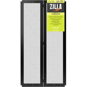 Zilla Fresh Air Screen Cover with Center Hinge for Terrariums, 24-in