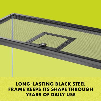 Show full view: Zilla Fresh Air Screen Cover with Hinged Door for Terrariums, 20-in slide 6 of 11