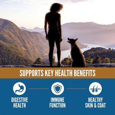 Show full view: ORIJEN Amazing Grains Original High-Protein Dry Dog Food, 4-lb bag slide 4 of 12