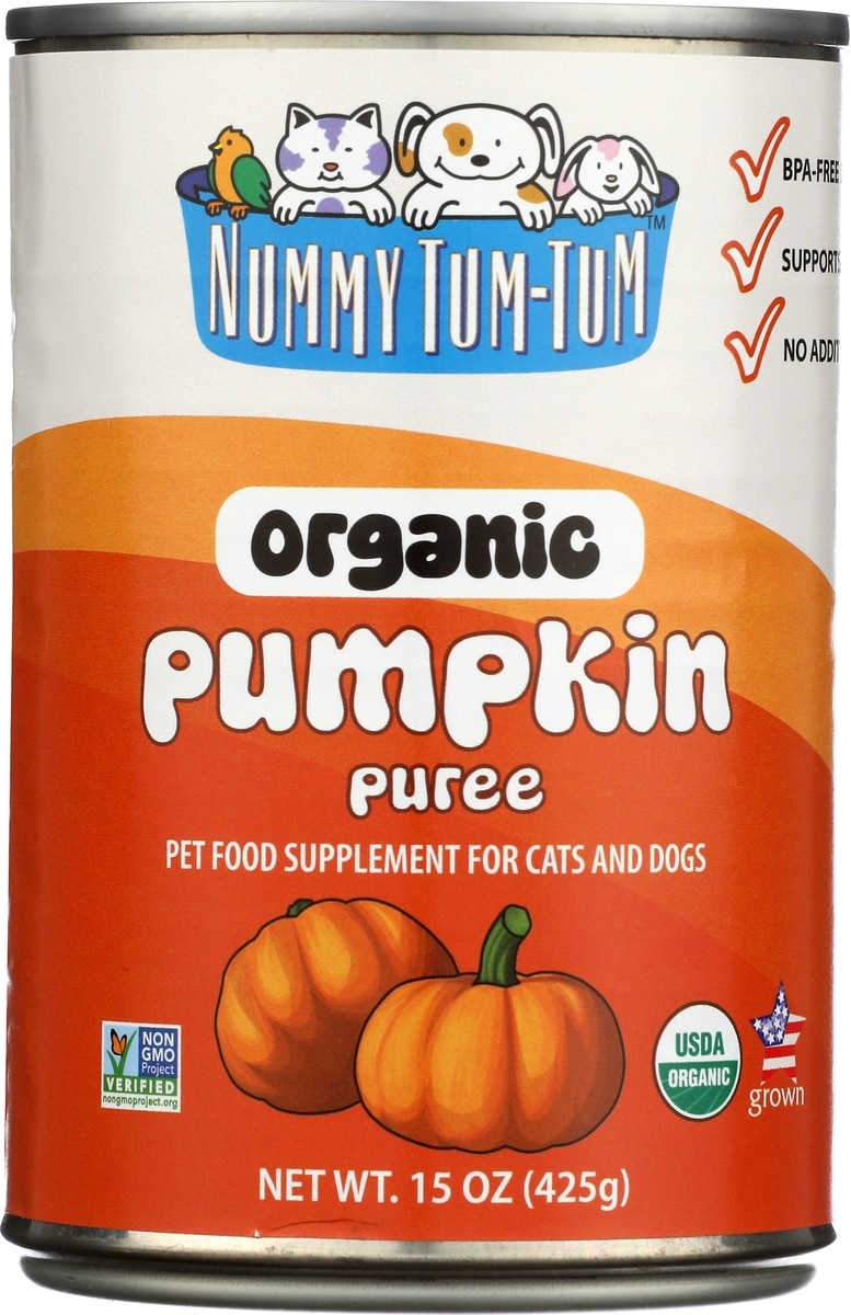 Nummy Tum-Tum Pure Organic Pumpkin Canned Dog Cat Food