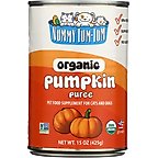 Nummy Tum-Tum Pure Organic Pumpkin Canned Dog & Cat Food Supplement, 15-oz, case of 12