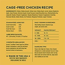 Instinct FreshRaw Meals Grain-Free Cage-Free Chicken Recipe Dog Food, 16-oz, case of 6 slide 2 of 8
