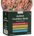 Instinct FreshRaw Meals Variety Pack Dog Food, 8-oz, case of 6