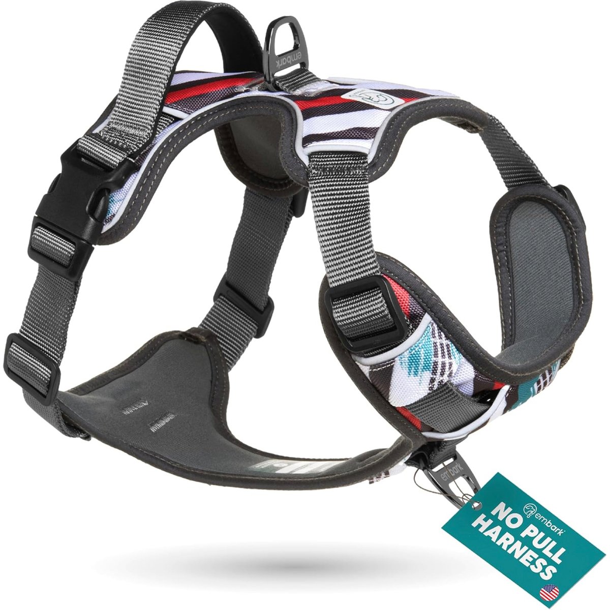Embark Harness Co. Adventure No Pull Dog Harness, Maverick, X-Large