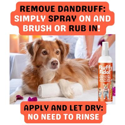 Show full view: Pet MasterMind Fluffy Fido Dog Dandruff Treatment Spray, 7-fl oz bottle slide 4 of 9