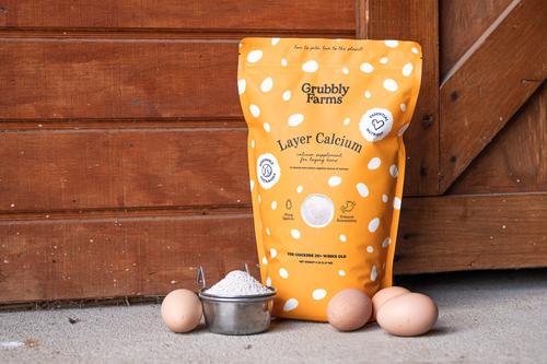 Show full view: Grubbly Farms Layer Calcium Vitamins Poultry Granules, 5-lb bag slide 5 of 5