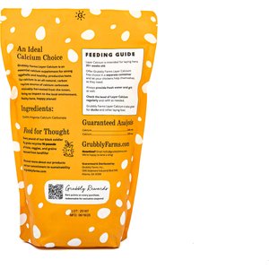 Grubbly Farms Layer Calcium Vitamins Poultry Granules, 5-lb bag