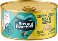 A Strong Heart Chicken Shreds in Sauce, 3-oz can, case of 24
