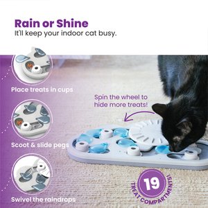 Nina Ottosson by Outward Hound Rainy Day Puzzle & Play Cat Toy