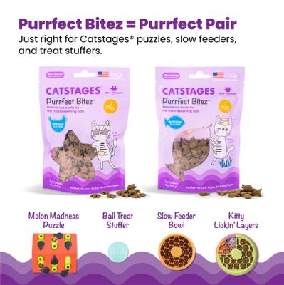 Show full view: Nina Ottosson by Outward Hound Melon Madness Puzzle & Play Cat Toy slide 6 of 12