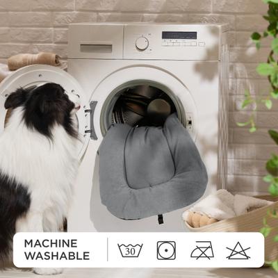 Show full view: Bedsure Ultra Soft Fleece Thin Washable Dog Crate Mat, Light Grey, XX-Large: 47-in L x 29-in W slide 4 of 9