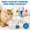 Show in main carousel: SunGrow Automatic Flowing Hydration with Filter Transparent Feeder Bowl Cat Water Fountain, 4.7 x 6 x 5 in slide 6 of 9