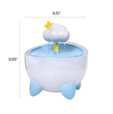 Show full view: Catstages Purrfect Rain Cat Water Fountain, 67-oz slide 8 of 11
