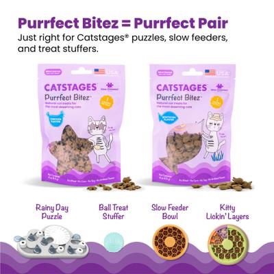 Show full view: Nina Ottosson by Outward Hound Rainy Day Puzzle & Play Cat Toy slide 7 of 13