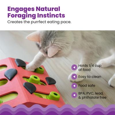 Show full view: Nina Ottosson by Outward Hound Melon Madness Puzzle & Play Cat Toy slide 4 of 12