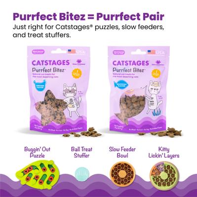 Show full view: Nina Ottosson by Outward Buggin' Out Interactive Puzzle Feeder Cat Toy slide 6 of 12