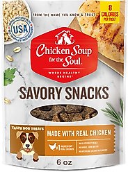 Chicken Soup for the Soul Savory Snacks Chicken Dog Treats, 6-oz bag