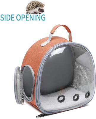 Show full view: jansno Space Capsule Small Animal Carrier Backpack, Orange slide 4 of 7