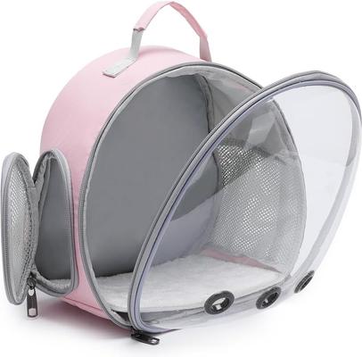 Show full view: jansno Space Capsule Small Animal Carrier Backpack, Pink slide 2 of 7