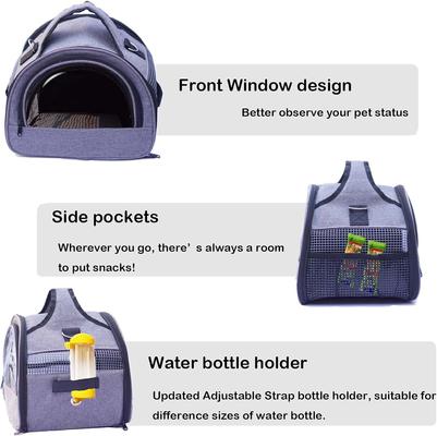 Show full view: jansno Guinea Small Pet Carriers Waterproof Pad, Grey, Grey slide 4 of 7