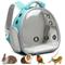 Show in main carousel: jansno Portable Small Pet Carrier Backpack, Green slide 1 of 6