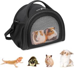 jansno Portable Small Pet Carrier Bag, Black