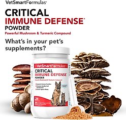 VetSmart Formulas Mushroom & Turmeric Powder Critical Immune Defense for Dogs & Cats, 19-oz slide 2 of 9