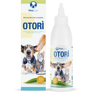 Aloeplus Otorì Resolutive Ear Cleanser for Dogs & Cats, 4.23-fl oz bottle