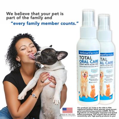 Show full view: VetSmart Formulas Total Oral Care Dog & Cat Dental Spray, 4-oz bottle, 1 count slide 7 of 13