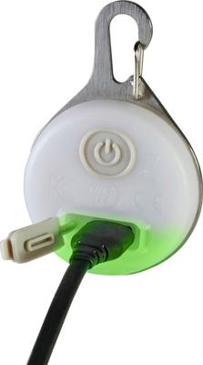 Show full view: Nite Ize SpotLit Splash Waterproof Rechargeable Disc-O Tech Collar Light slide 7 of 8