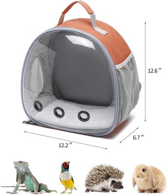Show full view: jansno Space Capsule Small Animal Carrier Backpack, Orange slide 5 of 7