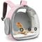 Show in main carousel: jansno Space Capsule Small Animal Carrier Backpack, Pink slide 4 of 7