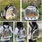 Show in main carousel: jansno Space Capsule Small Animal Carrier Backpack, Black slide 7 of 7